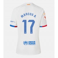 Barcelona Marcos Alonso #17 Auswärtstrikot 2023-24 Kurzarm